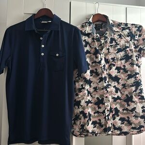 Men’s Puma Polo bundled with Sunrise Kingdom button down